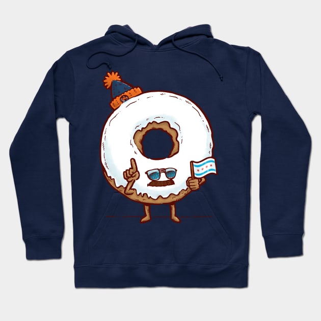 The Chicago Donut Hoodie by nickv47